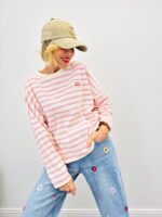 Pull Rayé Esprit Casual Chic En Coton Doux – Image 2