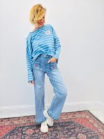 Pull Rayé Esprit Casual Chic En Coton Doux – Image 4