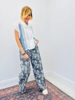 Top / Veste Fine Sans Manches À Détails Dentelle – Image 3