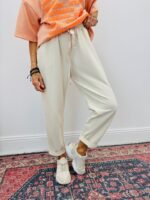 Pantalon Jogg En Coton Doux À Coupe Décontractée – Image 2