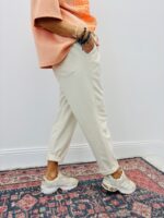 Pantalon Jogg En Coton Doux À Coupe Décontractée – Image 3