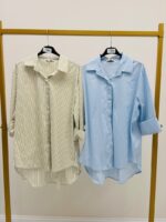 Chemise Rayée En Coton Coupe Fluide – Image 2