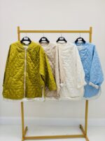 Veste Matelassée Oversize En Coton – Image 7