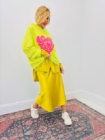 Jupe Satinée Coupe Fluide – Image 3