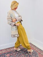 Gilet Long En Maille Jacquard À Motifs – Image 3