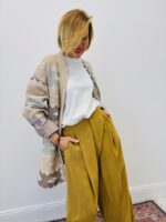 Gilet Long En Maille Jacquard À Motifs – Image 2