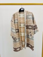 Gilet Long En Maille Jacquard À Motifs – Image 4