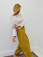 Top Satiné En Viscose À Manches Longues – Image 5