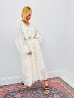 Chemise Volantée À Motif Pois En Viscose – Image 5