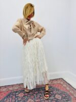 Chemise À Motif Pois Avec Lavallière – Image 2