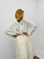 Chemise À Motif Pois Avec Lavallière – Image 4