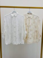 Chemise Brodée Légèrement Transparente En Coton – Image 5