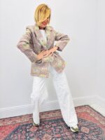 Blazer En Jacquard Motifs Artistiques – Image 2