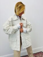 Veste En Toile De Coton À Détails Cloutés – Image 2