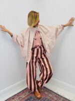 Veste Oversize Simili Cuir Col Montant Structuré – Image 3