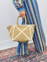 Sac Tressé Motif Graphique 100% Vegan – Image 4