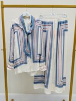 Pantalon Large Fluide Imprimé Graphique – Image 2