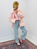 Veste Toile De Jean Coton Ceinturée – Image 3