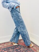 Jean Imprimé Bandana Coupe Large – Image 2