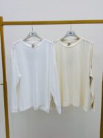 T-Shirt Manches Longues Avec Boutons Épaule – Image 6