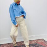 Jean Coupe Balloon Volume Moderne & Ligne Sculptée