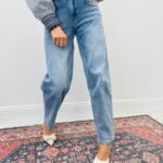 Jean Coupe Mom Intemporel Moderne