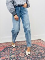 Jean Coupe Mom Intemporel Moderne