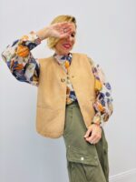 Gilet Réversible Effet Sherpa À Finitions Contrastées – Image 3