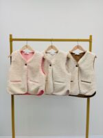 Gilet Réversible Effet Sherpa À Finitions Contrastées – Image 5