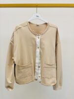 Veste À Boutonnage Contrasté Et Poches Plaquées – Image 4