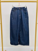 Pantalon Toile De Jean Coupe Palazzo – Image 4