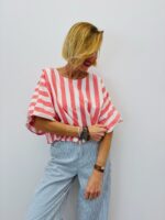 Top Rayures Bâtons Fraîcheur Graphique