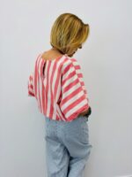 Top Rayures Bâtons Fraîcheur Graphique – Image 2