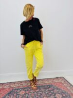 Pantalon Velours Côtelé Couleur Vibrante – Image 2