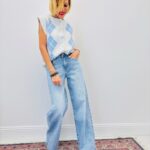 Gilet Motif Argyle Sans Manches