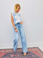 Gilet Motif Argyle Sans Manches