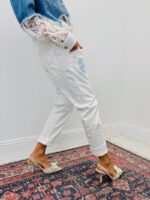 Pantalon Toile De Jeans Coupe Baggy Détail Patch – Image 3