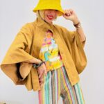 Cape En Suédine À Coupe Fluide - Marque Ange