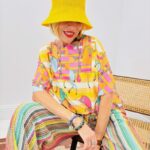 Top Imprimé Équestre Multicolore Vogue Collection