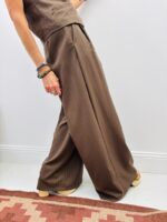 Pantalon Large Rayé Coupe Tailoring – Image 7