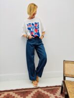 Tee-Shirt Oversize Imprimé Fraises Graphiques – Image 3