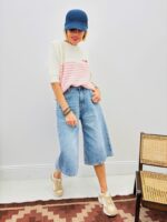 Pull Maille Douce Rayures Rose Pastel – Image 7