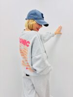 Sweat Oversize Gris “Iconic” – Image 3