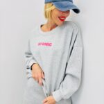 Sweat Oversize Gris “Iconic”