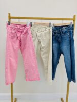 Jean Boutonnage Décalé Coupe Moderne Tendance – Image 10