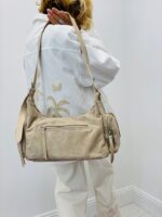 Sac À Main Suédine Multi-Poches Esprit Casual Chic – Image 2