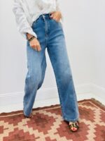Jean Wide Leg Coupe Droite Élégante