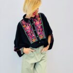 Tunique Brodée Détail Perles - GOLD&SILVER