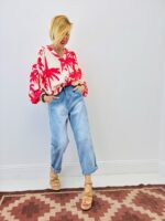 Blouse Imprimé Palmier & Message Paradise - GOLD&SILVER – Image 8