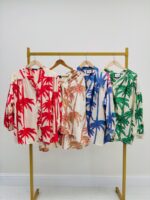 Blouse Imprimé Palmier & Message Paradise - GOLD&SILVER – Image 9